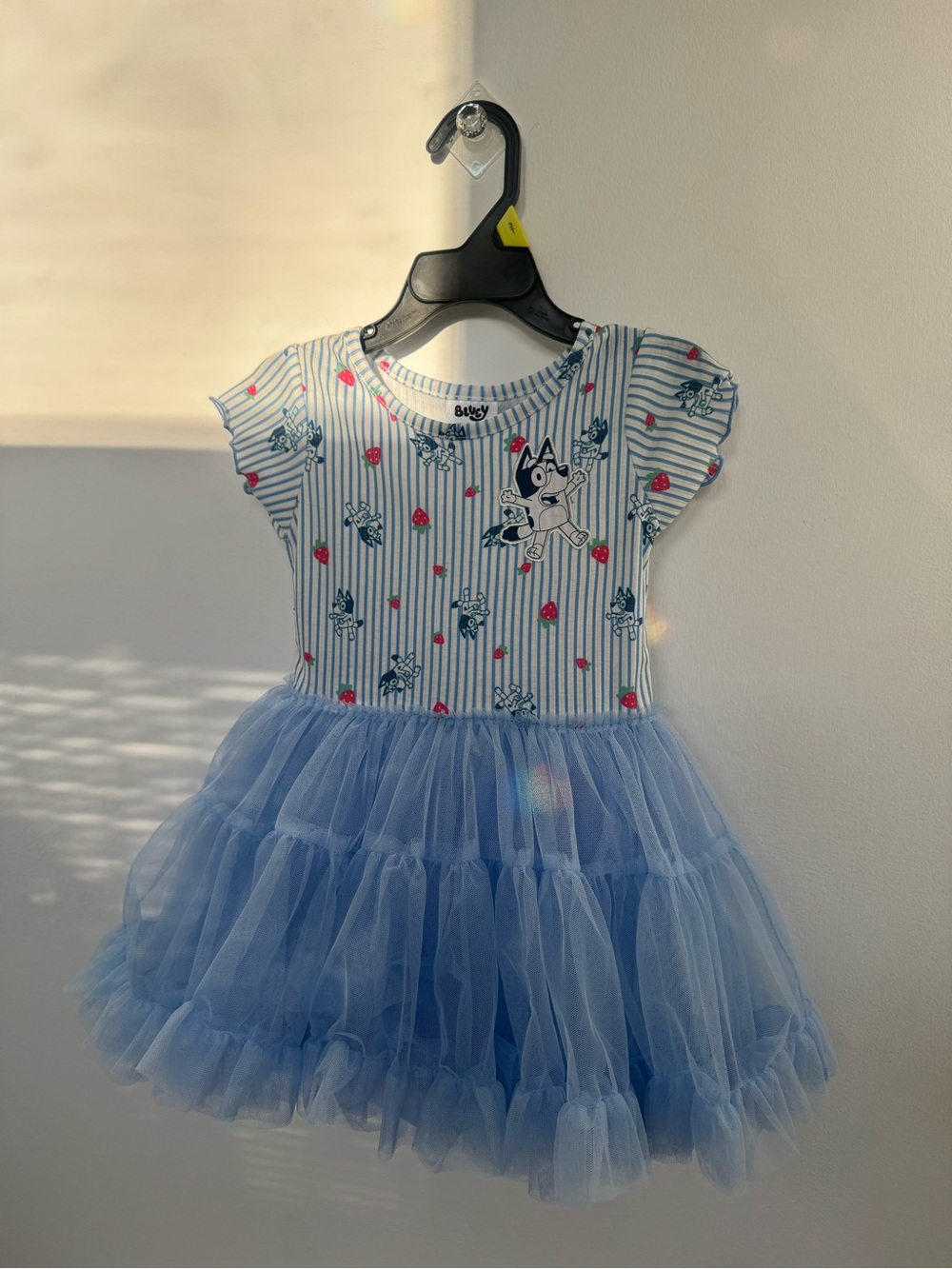 Strawberry bluey dress 3T